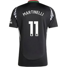 Legent Lady A.r.s.e.n.a.l 2024/25 Yeni Sezon Gabriel Martinelli Deplasman Forması (Black)