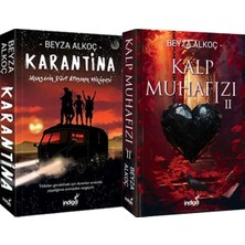 İndigo Kitap Karantina 1 Karton Kapak ve Kalp Muhafızı 2 Karton Kapak (Beyza Alkoç) 2'li Set