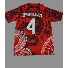 Legent Lady Sergio R,a,m,o,s, R,e,a,l, M,a,d,r,i,d, Özel Dragon Tasarımlı Konsept FORMASI747666446