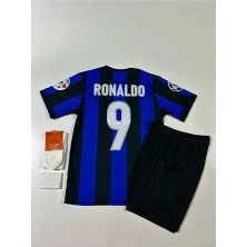 Legent Lady Inter Ronaldo Nazario Nostalji Çocuk Forması 4'lü Set