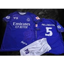 Legent Lady R.madridd 2023/24 Yeni Sezon Y-3 Jude Bellingham Özel Konsept Çocuk Forması 4'lü