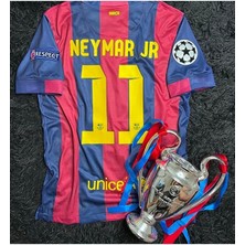 Legent Lady F.c B.a.r.c.e.l.o.n.a 2015 Şampiyonlar Ligi Finali Neymar Jr. Nostalji Forması