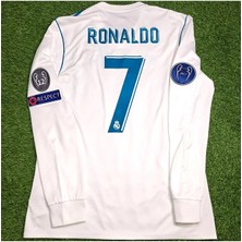 Legent Lady Cristiano R'onaldo 2018 Sezonu Kiev R.e.a.l. M.a.d.r.i.d. Retro Yetişkin FORMASI(WHITE)6534636345