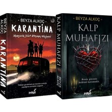 İndigo Kitap Karantina 1 Karton Kapak ve Kalp Muhafızı 1 Karton Kapak (Beyza Alkoç) 2'li Set