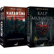 İndigo Kitap Karantina 2 Karton Kapak ve Kalp Muhafızı 1 Karton Kapak (Beyza Alkoç) 2'li Set