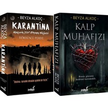 İndigo Kitap Karantina 4 Karton Kapak ve Kalp Muhafızı 1 Karton Kapak (Beyza Alkoç) 2'li Set