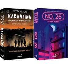 İndigo Kitap Karantina 4 Karton Kapak ve No. 26 Karton Kapak (Beyza Alkoç) 2'li Set