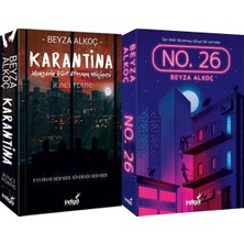 İndigo Kitap Karantina 2 Karton Kapak ve No. 26 Karton Kapak (Beyza Alkoç) 2'li Set