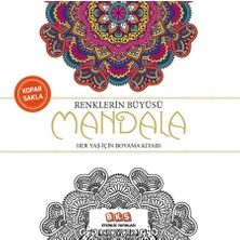 BKS Etkinlik Yayınları Renklerin Büyüsü-Mandala-Her Yaş Için Boyama Kitabı-