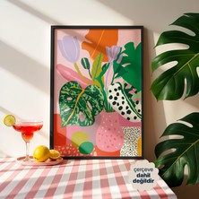 Persona Istanbul Artificial Collection "botanical Chromatics" - Modern Botanik Grafik Poster (Çerçevesiz)