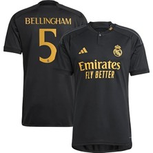 Legent Lady Real Madrid 2023/24 Yeni Sezon Jude Bellingham Siyah Alternatif Forması (Third Shirt)