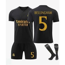Legent Lady R.e.a.l Madrid 2023--24 Yeni Sezon Jude Bellingham Çocuk Forması 4'lü Set ( Thırd Shırt)