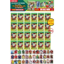 Toyfest Dünya Kupası FIFA 2026 Panini Adrenalyn XL Koleksiyon Kartı Booster 24 Paket 192 Kart