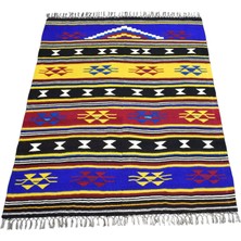 Zehra Abla Halı Yeni El Dokuma Otantik Manastır Namazlık Seccade Yün Kilim 6977