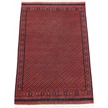 Zehra Abla Halı Antika El Dokuma Kırmızı Başyapıt Iran Acem Yün Kilim 6988