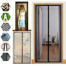 Blackspade Buffer® Pratik Manyetik Mıknatıslı Siyah Kapı Sinekliği Tülü 90 x 210 cm