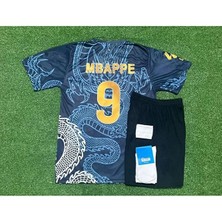 Legent Lady 2024/25 Sezonu Kylian Mbappe Dragon Desenli Konsept Çocuk Forması 4'lü Set