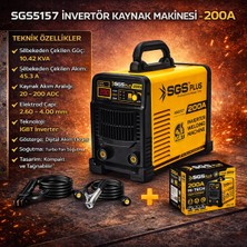 SGS5157 Invertör Kaynak Makinesi – 200A