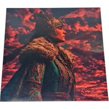 Insan ve Tarihi Görünümlü Dekota(Forex) A Kalite Duvar Tablosu – Klasik Dekoratif