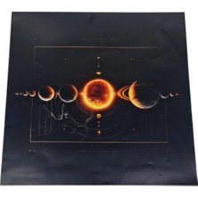 Uzay ve Gezegenler Temalı Dekota(Forex) A Kalite Duvar Tablosu – Lüks Dekoratif Tablo