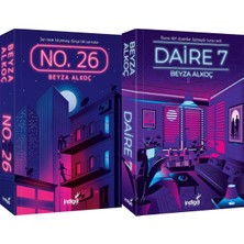 İndigo Kitap No. 26 ve Daire 7 Karton Kapak Beyza Alkoç Ciltsiz 2'li Set