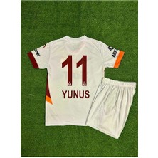 Legent Lady Gâlatâsarây 2024/25 Yeni Sezon Yunus Akgün Deplasman Çocuk Forması