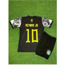 Legent Lady Brezilya Neymar Jr Özel Konsept Çocuk Forması (Gri)