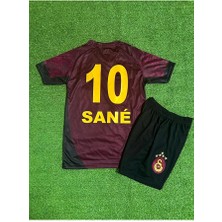 Legent Lady Gâlatâsarâ.y 2025/26 Yeni Sezon 5 Yıldızlı Lorey Sane Deplasman Çocuk Forması