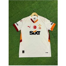 Legent Lady Gâlatâsarây 2024-25 Yeni Sezon Lemina Deplasman Forması (Beyaz)