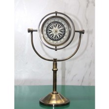 Özbience Doğal Pirinç Pusula, Şık ve Kullanışlı Seyahat Aksesuarı