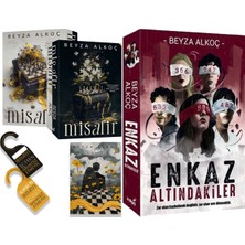 İndigo Kitap Misafir Karton Kapak ve Enkaz Altındakiler 1 Karton Kapak (Beyza Alkoç) 2'li Set