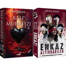 İndigo Kitap Kalp Muhafızı 2 Karton Kapak ve Enkaz Altındakiler 1 Karton Kapak (Beyza Alkoç) 2'li Set