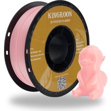 Kingroon Pla Filament - Şeker Pembe (Tatlı Ton) - 1 kg - Düğümsüz Sarım & Pürüzsüz