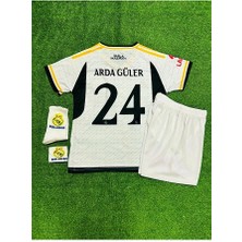 Legent Lady R.e.a.l M.a.d.r.i.d 2023--24 Sezon A.r.d.a G.ü.l.e.r Iç Saha Çocuk Forması 4'lü Set (Armalı)