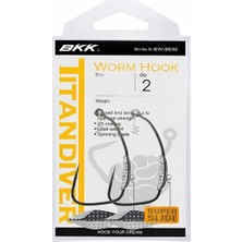 Bkk Titan Diver Ofset Iğne 1/0 1.8gr