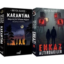 İndigo Kitap Karantina 5 Karton Kapak ve Enkaz Altındakiler 2 Karton Kapak (Beyza Alkoç) 2'li Set