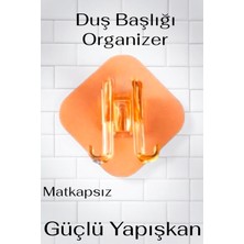Katilus Duş Başlığı Tutucu Güçlü Yapışkanlı Suya Dayanıklı El Duşu Tutucu