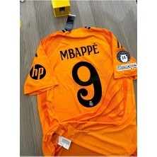 Legent Lady R.madridd 2024/25 Yeni Sezon Kylian Mbappe Deplasman Forması (Orange)