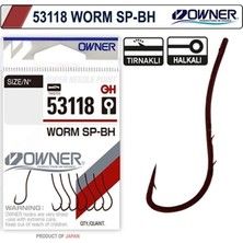 Owner 3118 Worm Sp-Bh Bloody Red Model Balıkçı Olta Iğnesi No: 8