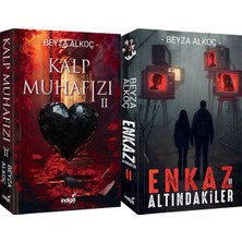 İndigo Kitap Kalp Muhafızı 2 Karton Kapak ve Enkaz Altındakiler 2 Karton Kapak (Beyza Alkoç) 2'li Set
