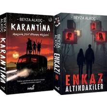 İndigo Kitap Karantina 1 Karton Kapak ve Enkaz Altındakiler 2 Karton Kapak (Beyza Alkoç) 2'li Set