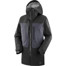Salomon Stance 3l Long Erkek Siyah Kayak Ceketi