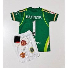 Legent Lady M.unitedd 2024/25 Yeni Sezon Altay Bayındır Çocuk Kaleci Forması 4'lü Set (Armalı)