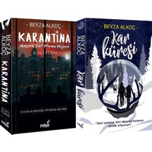 İndigo Kitap Karantina 2 Karton Kapak ve Kar Küresi Karton Kapak (Beyza Alkoç) 2'li Set
