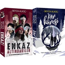 İndigo Kitap Enkaz Altındakiler 1 Karton Kapak ve Kar Küresi Karton Kapak (Beyza Alkoç) 2'li Set