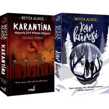 İndigo Kitap Karantina 3 Karton Kapak ve Kar Küresi Karton Kapak (Beyza Alkoç) 2'li Set