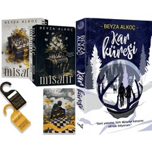 İndigo Kitap Misafir Karton Kapak ve Kar Küresi Karton Kapak (Beyza Alkoç) 2'li Set