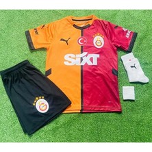 Legent Lady Galatasaray Isimsiz 5 Yıldızlı Yeni Sezon 2025.2026 Parçalı 4lü Set Forması