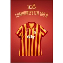 Legent Lady Galatasaray - 100.YIL Imzalı Seri Yetişkin Isimsiz Yakalı Forma
