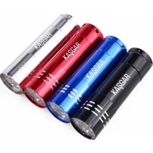 Fantastik Store Süper Parlak 9 Ledli Metal Mini El Feneri ( Lisinya )